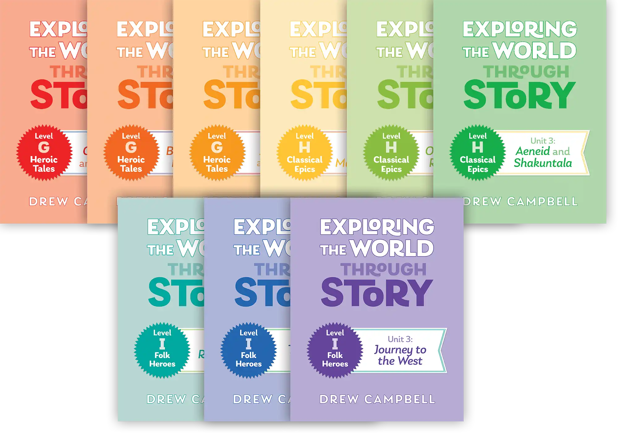 Exploring the World through Story Bundle, Levels G through I